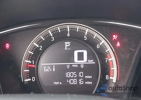 2016 Honda Civic Lx z USA, uszkodzony, nr VIN 19XFC2F54GE220646
